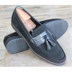 Morissette 32688 black suede