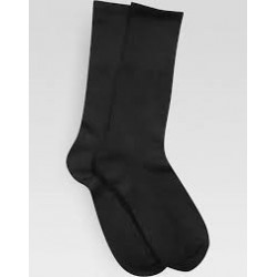 SCL Mens black spandex socks