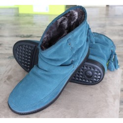 Hotter Pixie teal suede...