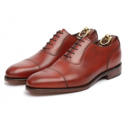 Loake Evans conker cap-toe...