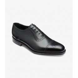 Loake Strand black 5 eye...