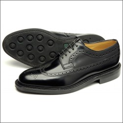 Loake Sovereign black 5 eye...