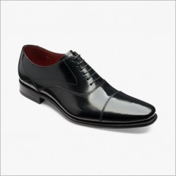 Loake Sharp black 6 eye oxford